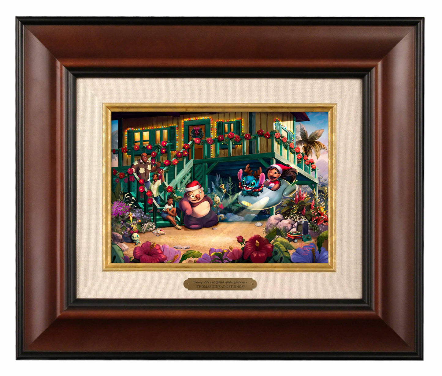 Disney Lilo and Stitch Aloha Christmas - Brushworks