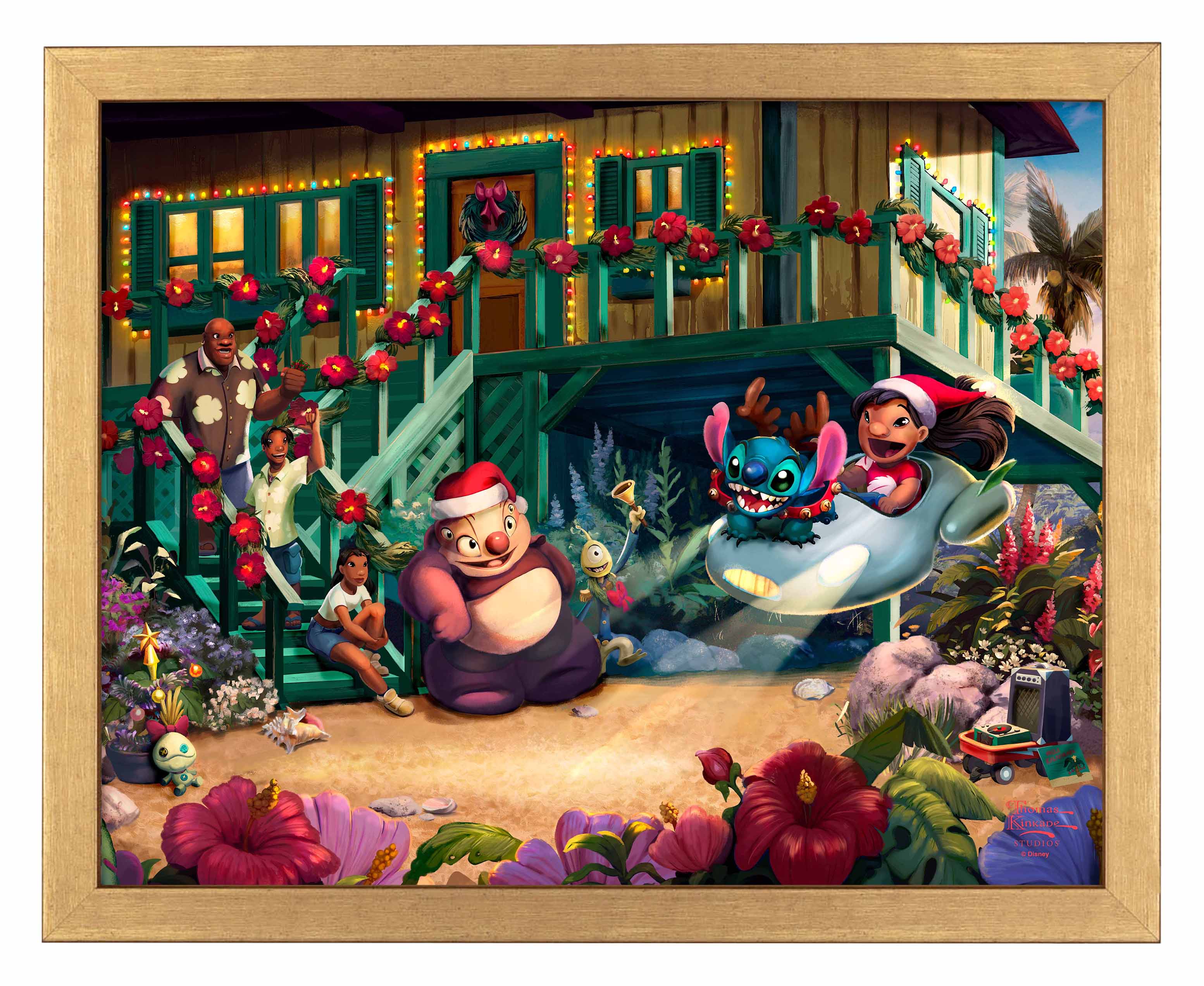 ハーモニーキングダム　リロ&スティッチ　サンタスティッチ 192861_FRA_Disney_Lilo_and_Sti