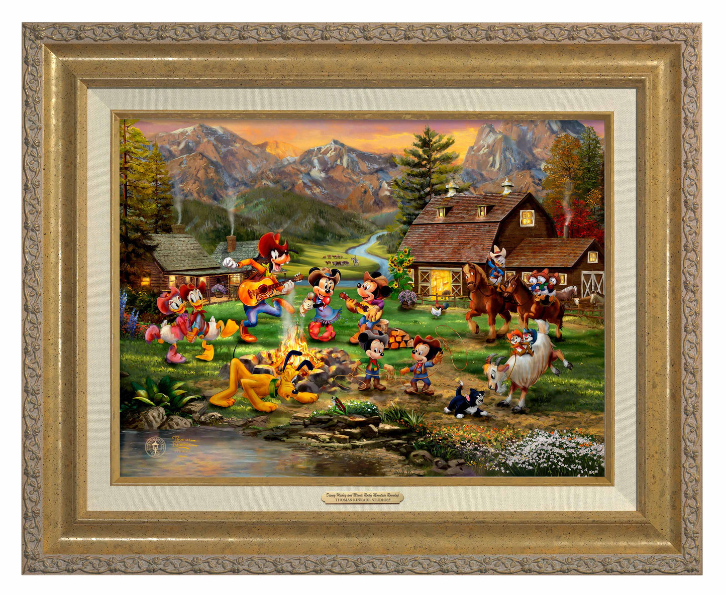 Disney Mickey and Minnie Rocky Mountain Round-Up - Canvas Classic