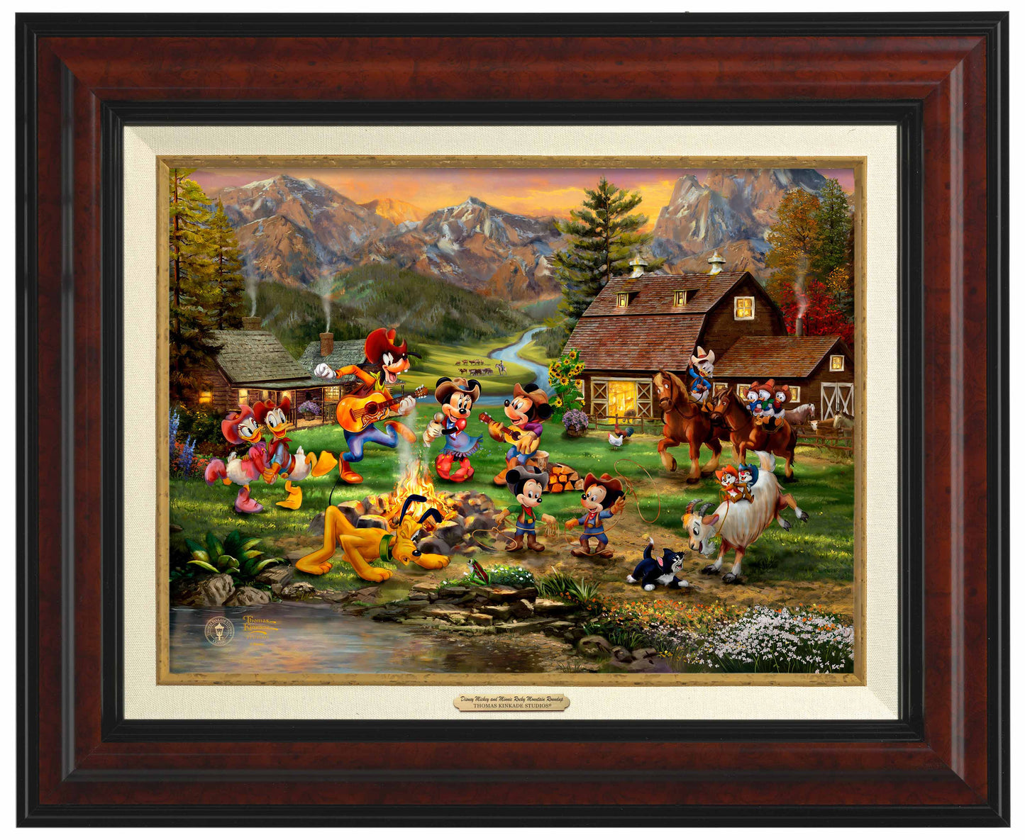 Disney Mickey and Minnie Rocky Mountain Round-Up - Canvas Classic