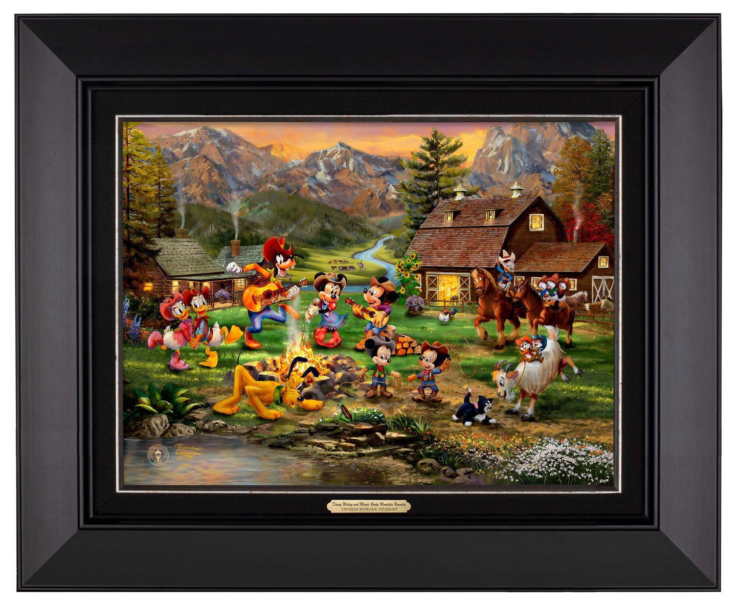 Disney Mickey and Minnie Rocky Mountain Round-Up - Canvas Classic
