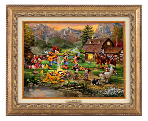 Disney Mickey and Minnie Rocky Mountain Round-Up - Canvas Classic