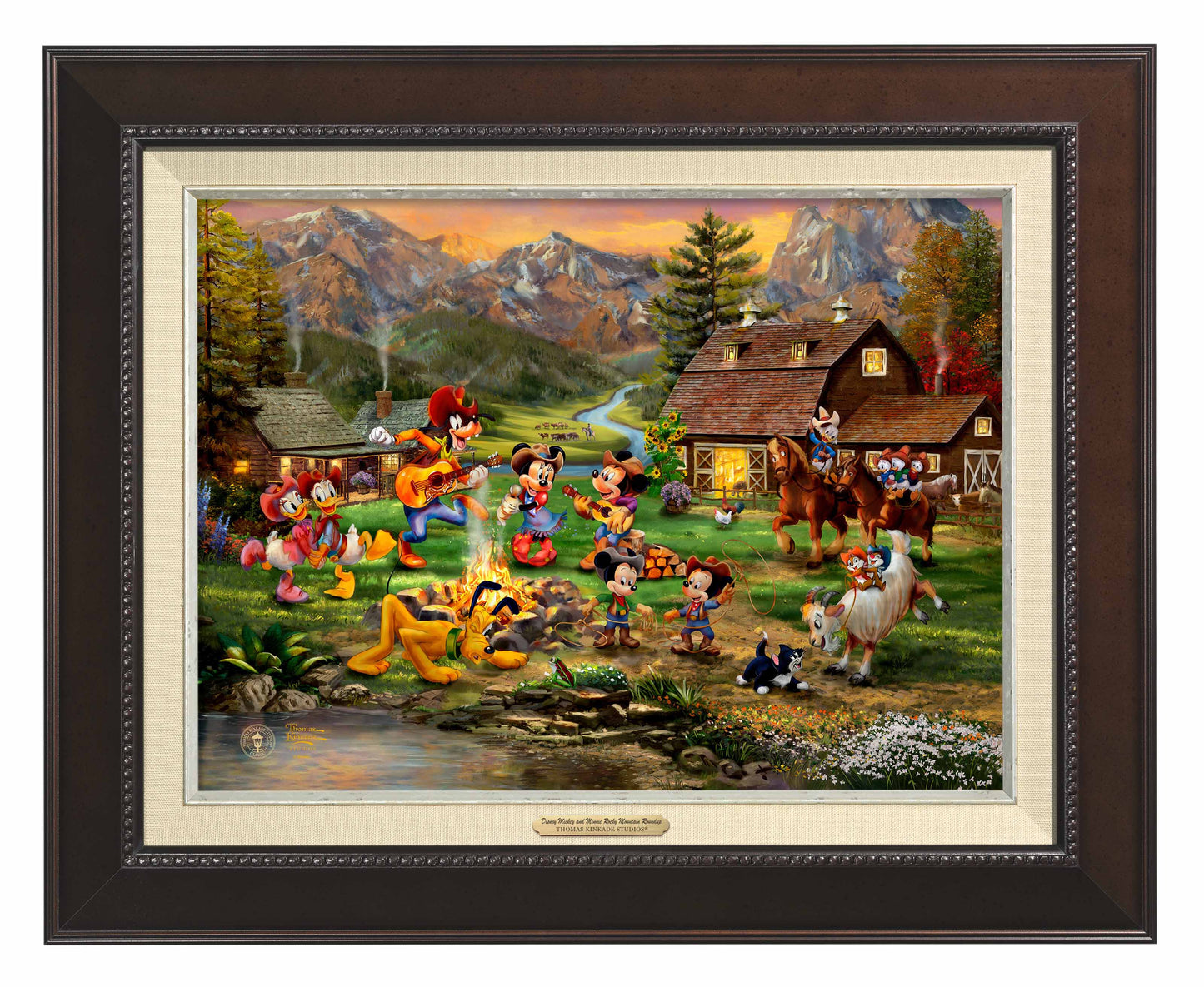 Disney Mickey and Minnie Rocky Mountain Round-Up - Canvas Classic