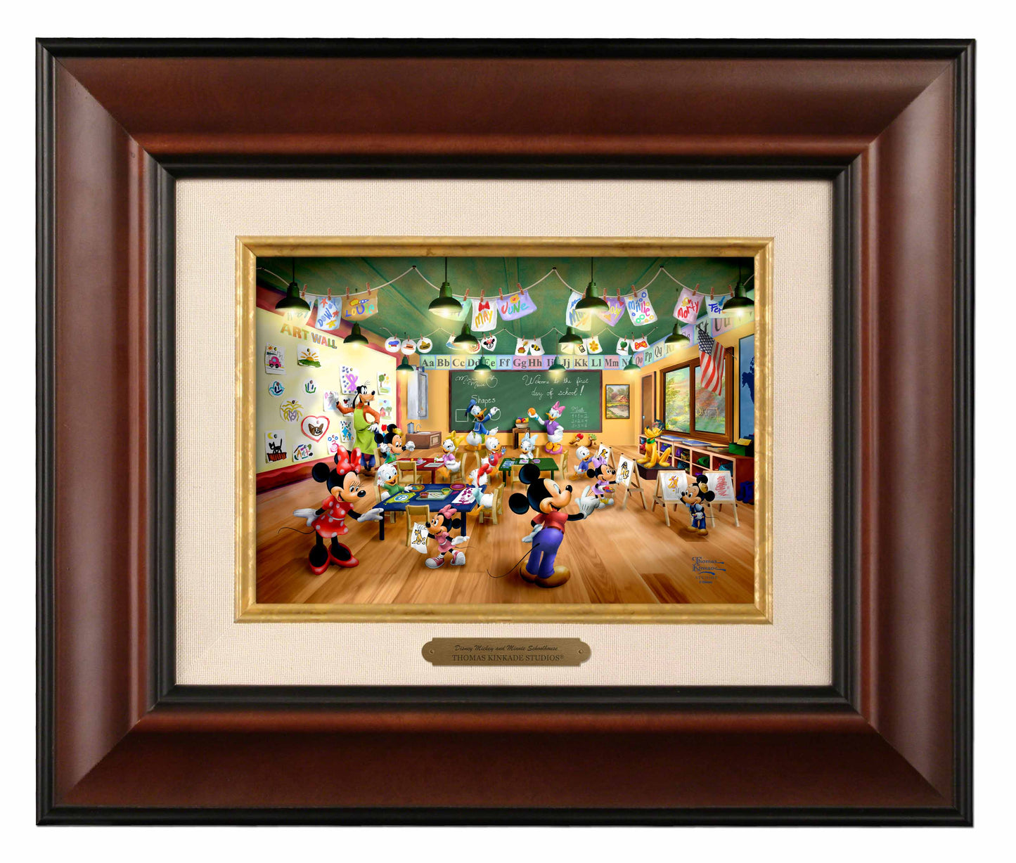 Disney Mickey and Minnie Schoolhouse - Brushworks