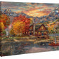 A Perfect Fall Day - 8" x 10" Gallery Wrapped Canvas
