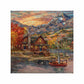 A Perfect Fall Day - 14" x 14" Gallery Wrapped Canvas