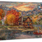 A Perfect Fall Day - 24" x 30" Gallery Wrapped Canvas