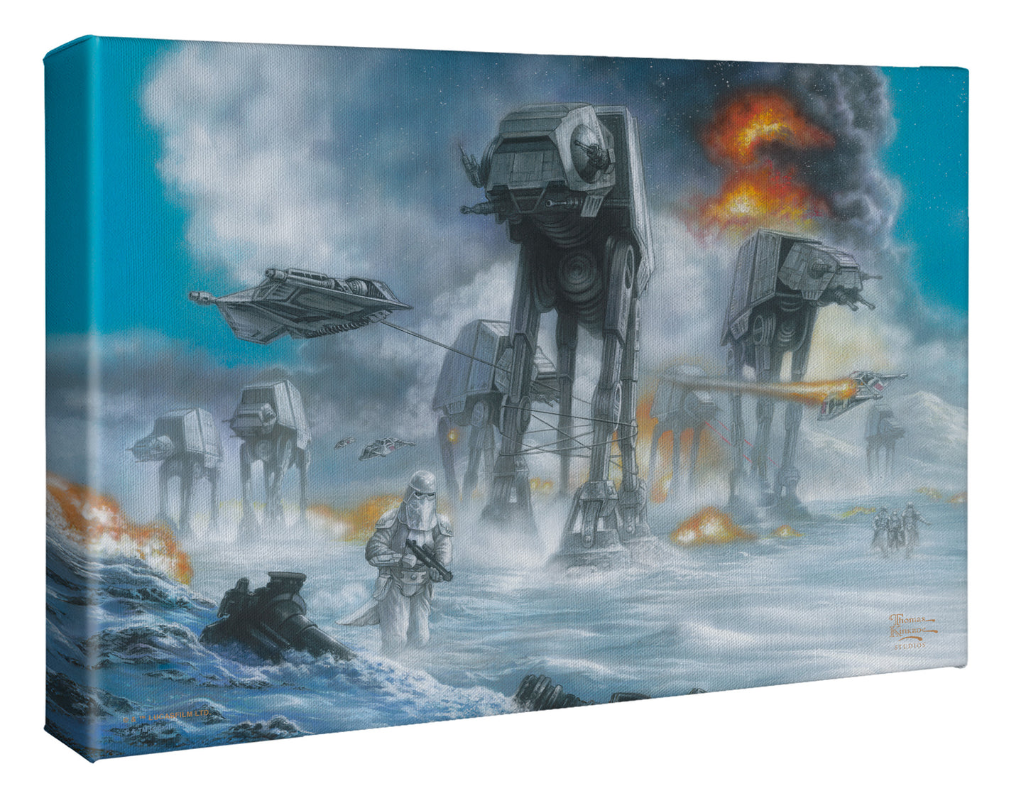 Last Holdout - 10" x 14" Gallery Wrapped Canvas