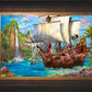 Disney Captain Hook's Never Land Voyage - Limited Edition Canvas
