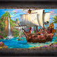 Disney Captain Hook's Never Land Voyage - Limited Edition Canvas