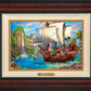 Disney Captain Hook's Never Land Voyage - Limited Edition Canvas