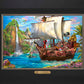 Disney Captain Hook's Never Land Voyage - Limited Edition Canvas