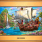 Disney Captain Hook's Never Land Voyage - Limited Edition Canvas