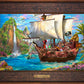 Disney Captain Hook's Never Land Voyage - Limited Edition Canvas