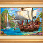 Disney Captain Hook's Never Land Voyage - Limited Edition Canvas