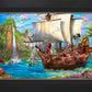 Disney Captain Hook's Never Land Voyage - Limited Edition Canvas