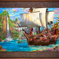 Disney Captain Hook's Never Land Voyage - Limited Edition Canvas