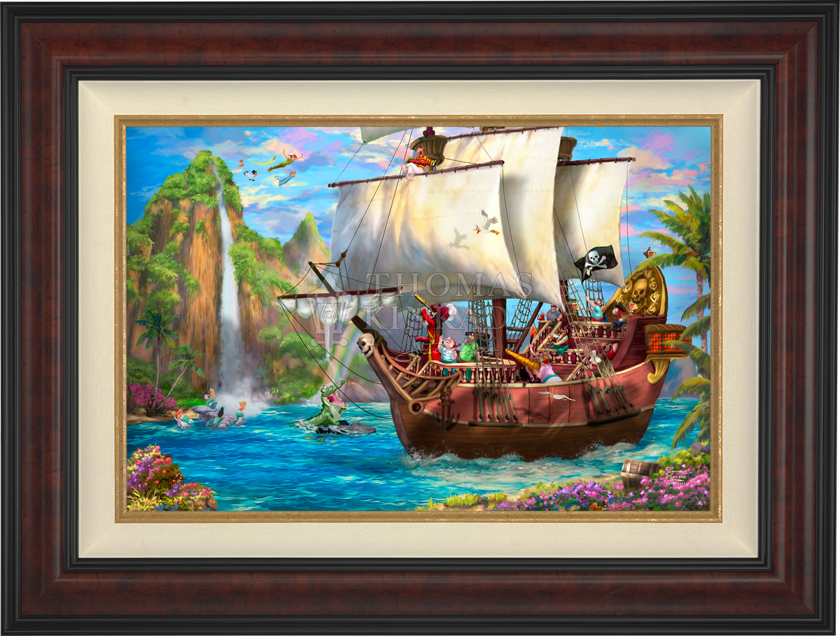 Disney Captain Hook's Never Land Voyage - Jewel Edition Art