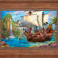 Disney Captain Hook's Never Land Voyage - Jewel Edition Art