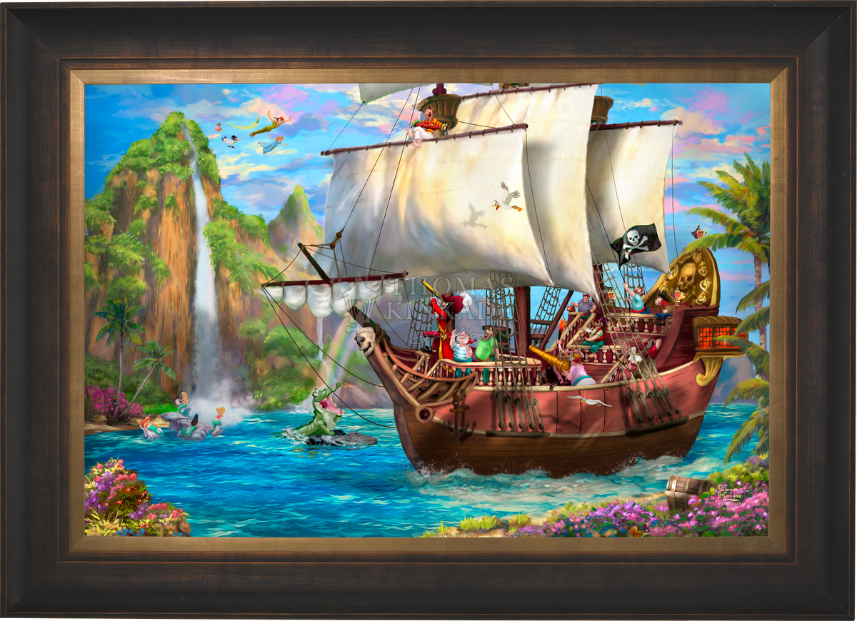 Disney Captain Hook's Never Land Voyage - Jewel Edition Art