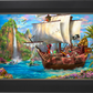 Disney Captain Hook's Never Land Voyage - Jewel Edition Art