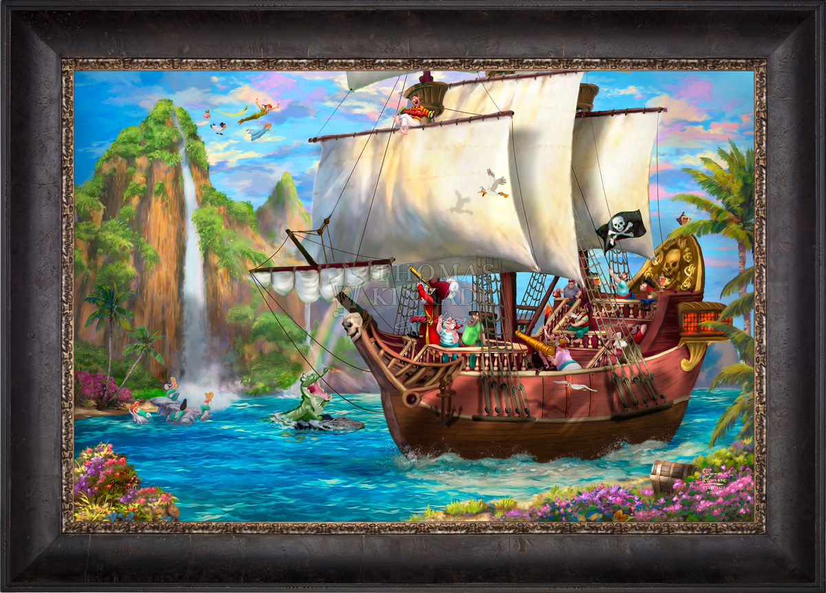 Disney Captain Hook's Never Land Voyage - Jewel Edition Art