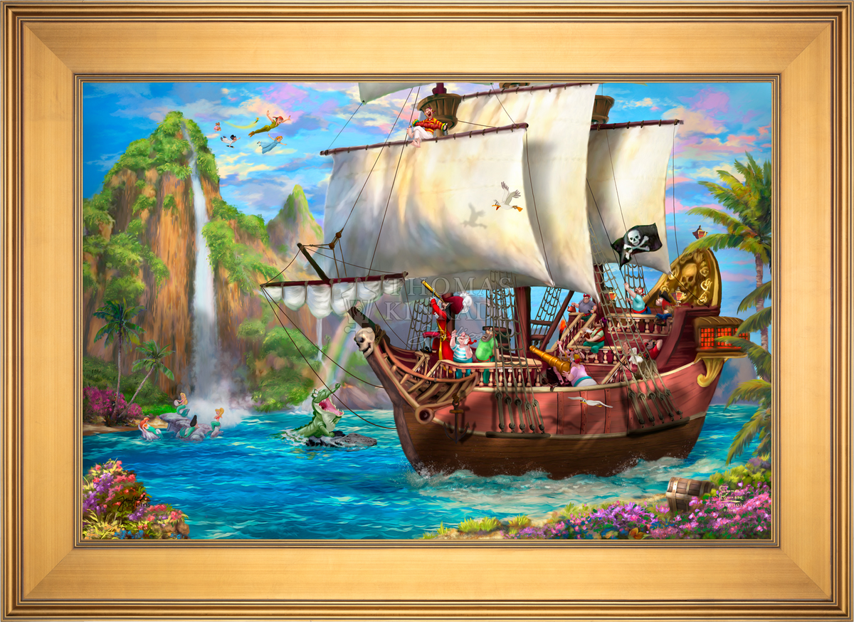 Disney Captain Hook's Never Land Voyage - Jewel Edition Art