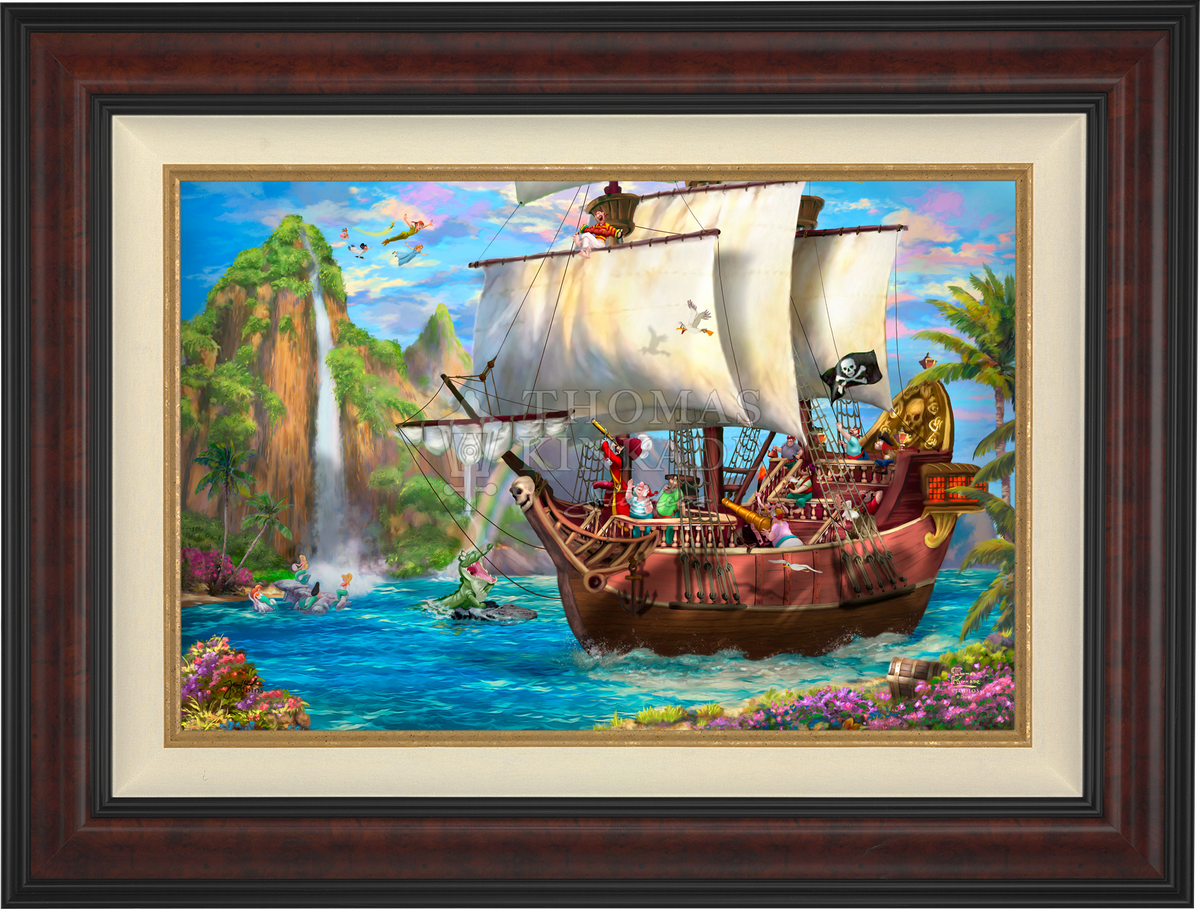 Disney Captain Hook's Never Land Voyage - Jewel Edition Art