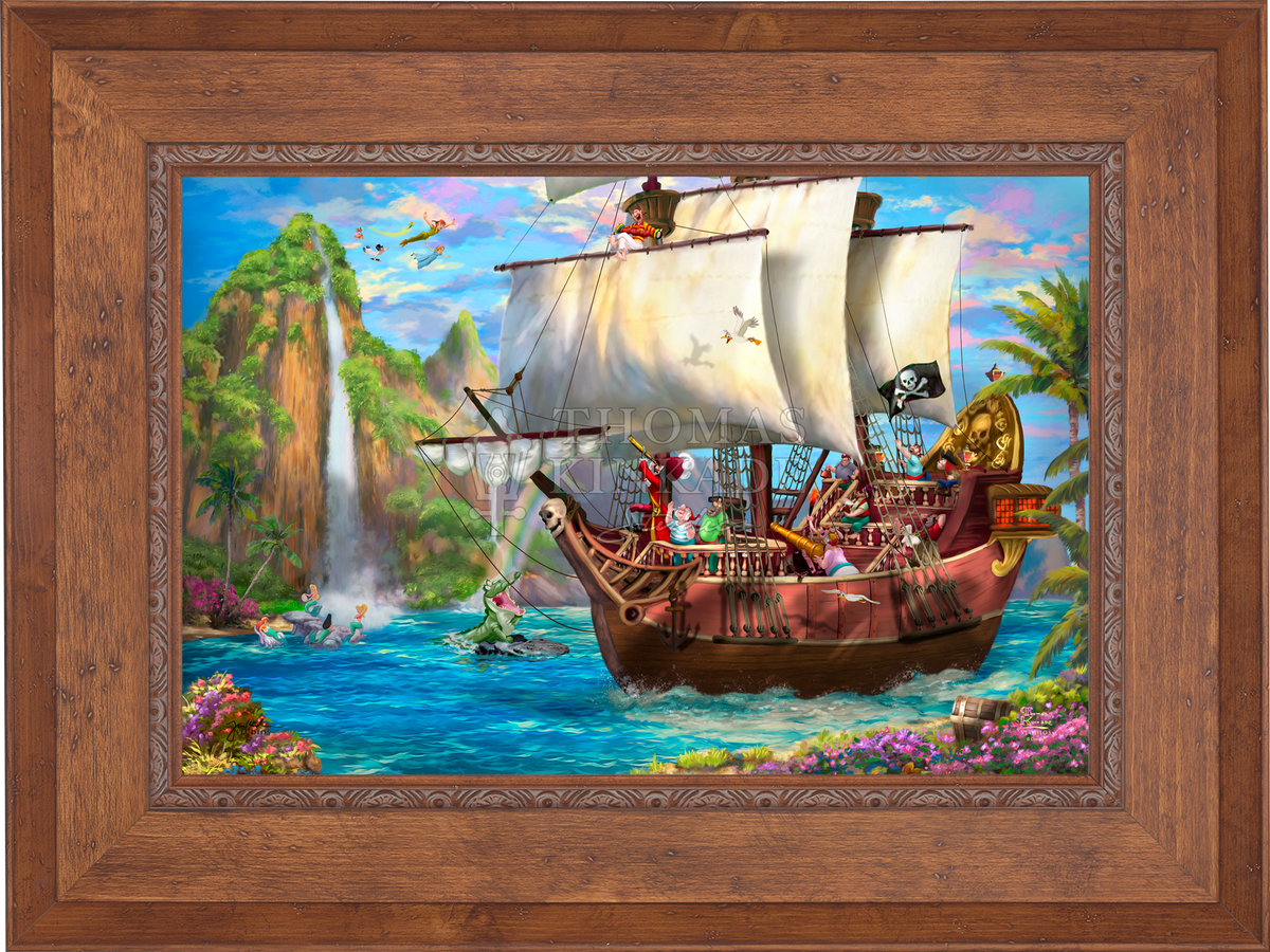 Disney Captain Hook's Never Land Voyage - Jewel Edition Art