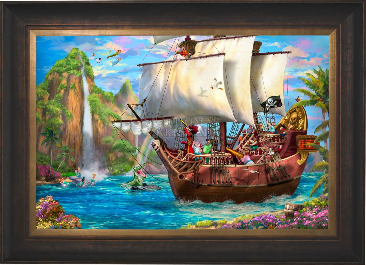 Disney Captain Hook's Never Land Voyage - Jewel Edition Art