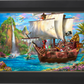 Disney Captain Hook's Never Land Voyage - Jewel Edition Art