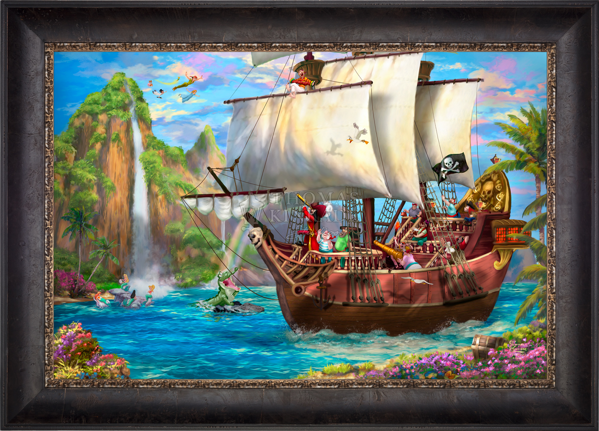 Disney Captain Hook's Never Land Voyage - Jewel Edition Art