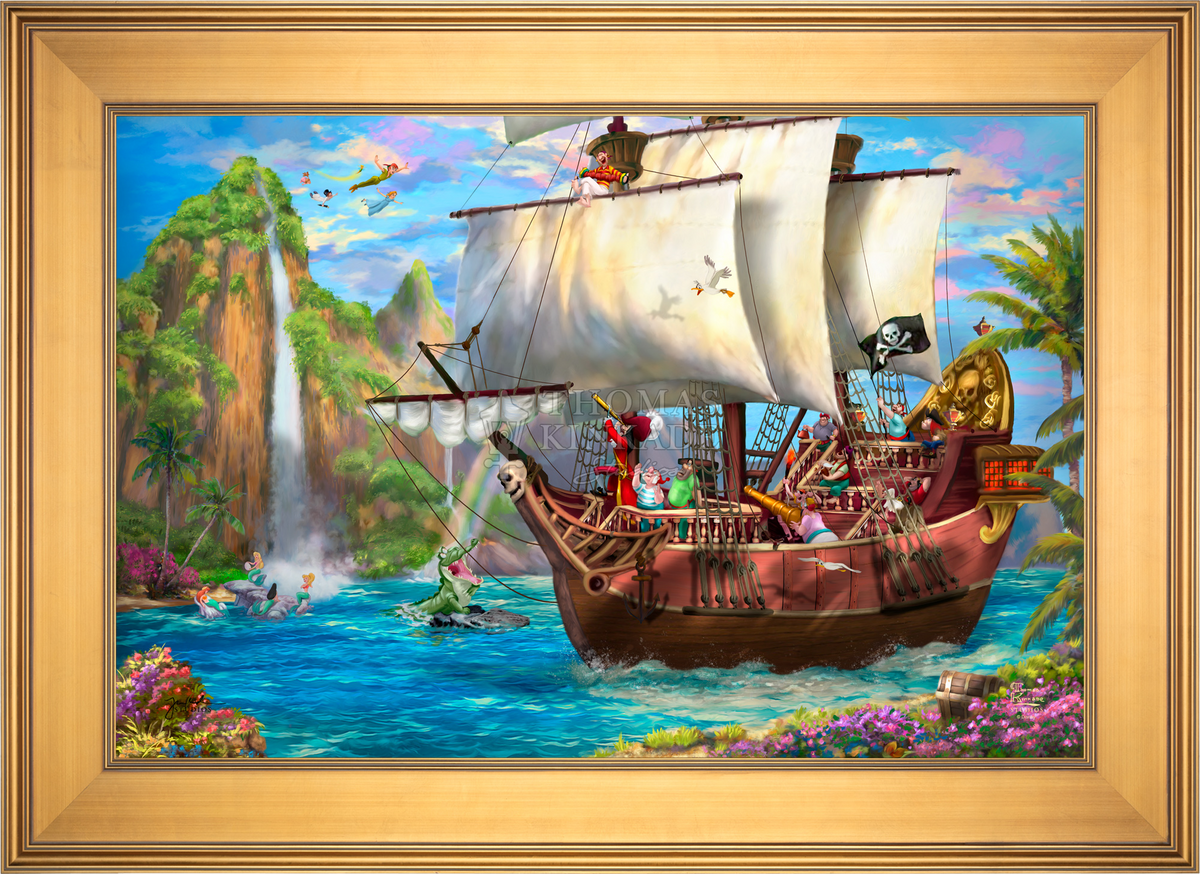 Disney Captain Hook's Never Land Voyage - Jewel Edition Art