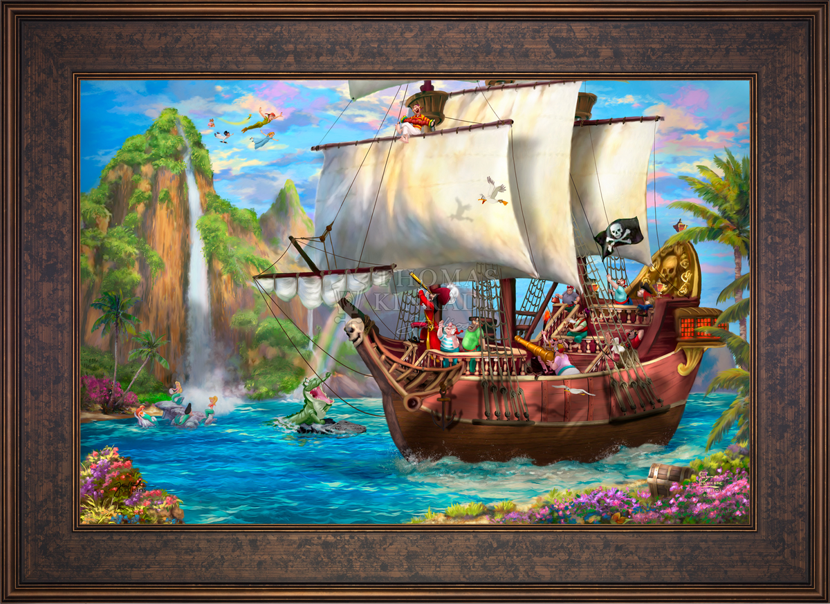 Disney Captain Hook's Never Land Voyage - Jewel Edition Art