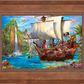 Disney Captain Hook's Never Land Voyage - Jewel Edition Art