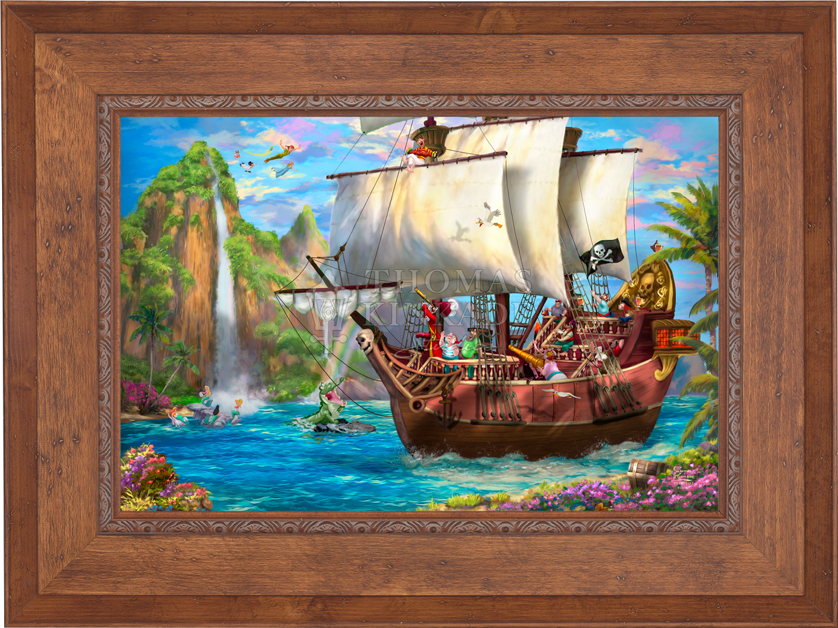 Disney Captain Hook's Never Land Voyage - Jewel Edition Art