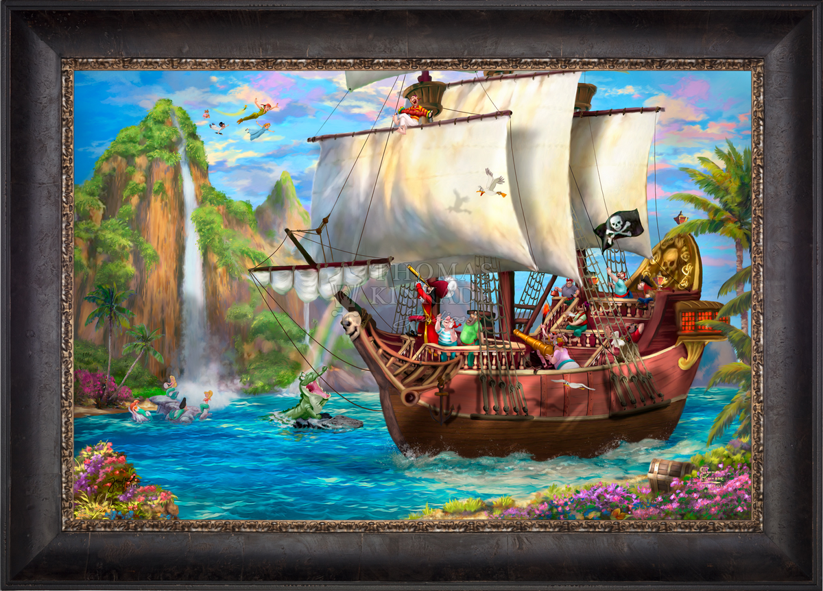 Disney Captain Hook's Never Land Voyage - Jewel Edition Art