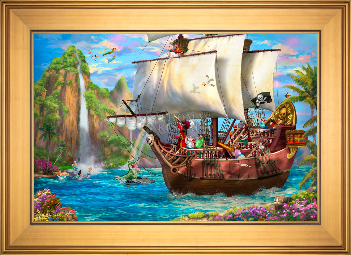 Disney Captain Hook's Never Land Voyage - Jewel Edition Art