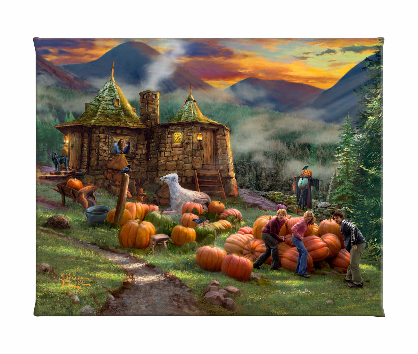 Harry Potter™ Hagrid's Hut - 8" x 10" Gallery Wrapped Canvas