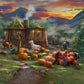 Harry Potter™ Hagrid's Hut - 14" x 14" Gallery Wrapped Canvas