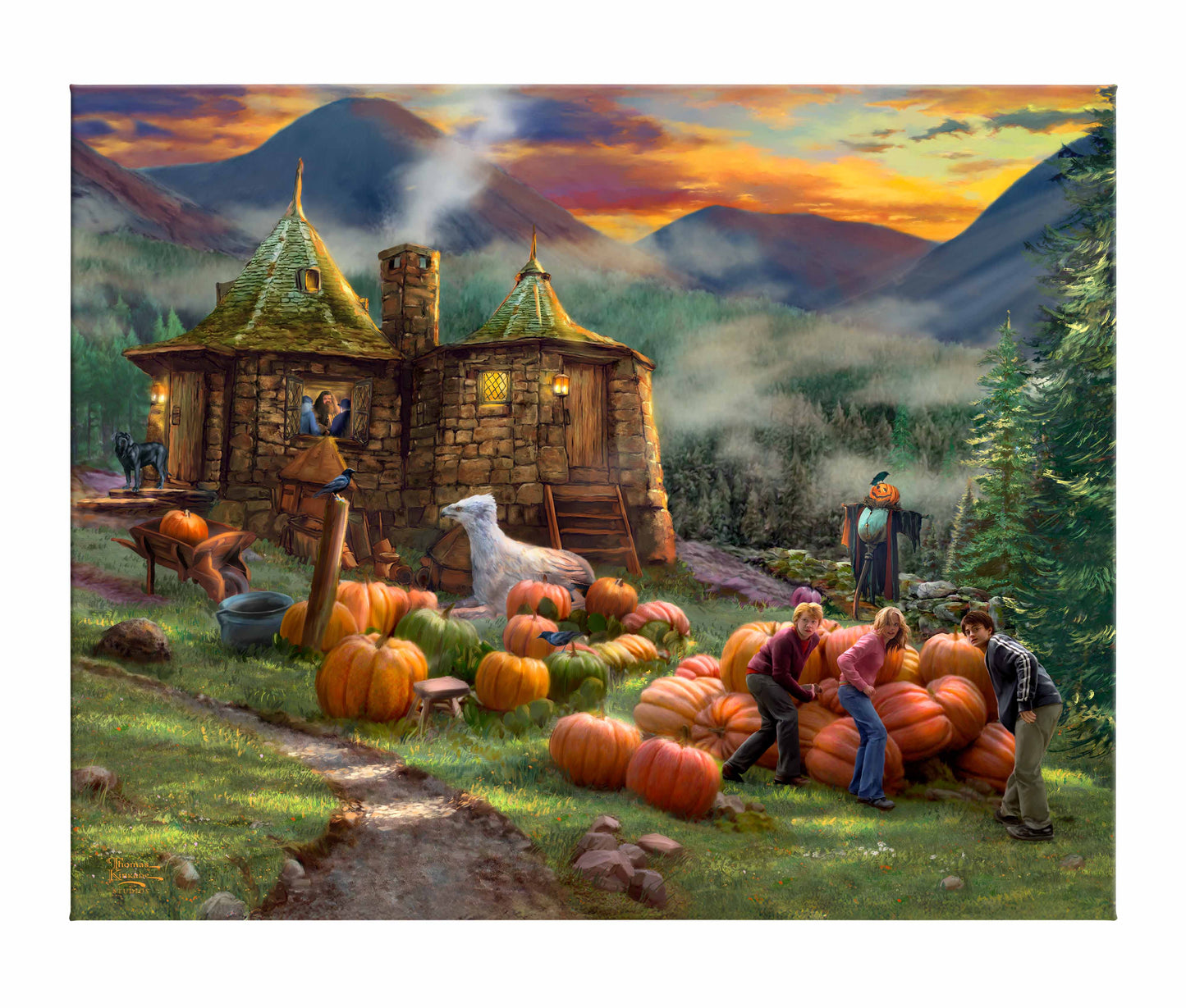 Harry Potter™ Hagrid's Hut - 24" x 30" Gallery Wrapped Canvas