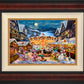 Disney Mickey and Minnie Christmas Market - Limited Edition Canvas
