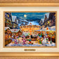 Disney Mickey and Minnie Christmas Market - Limited Edition Canvas