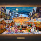 Disney Mickey and Minnie Christmas Market - Limited Edition Canvas