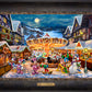 Disney Mickey and Minnie Christmas Market - Limited Edition Canvas