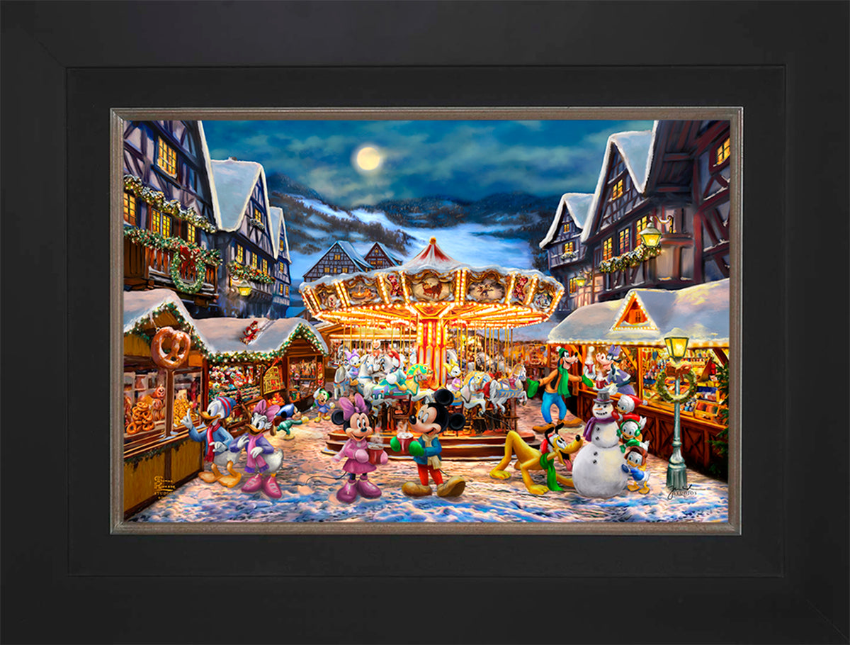 Disney Mickey and Minnie Christmas Market - Jewel Edition Art
