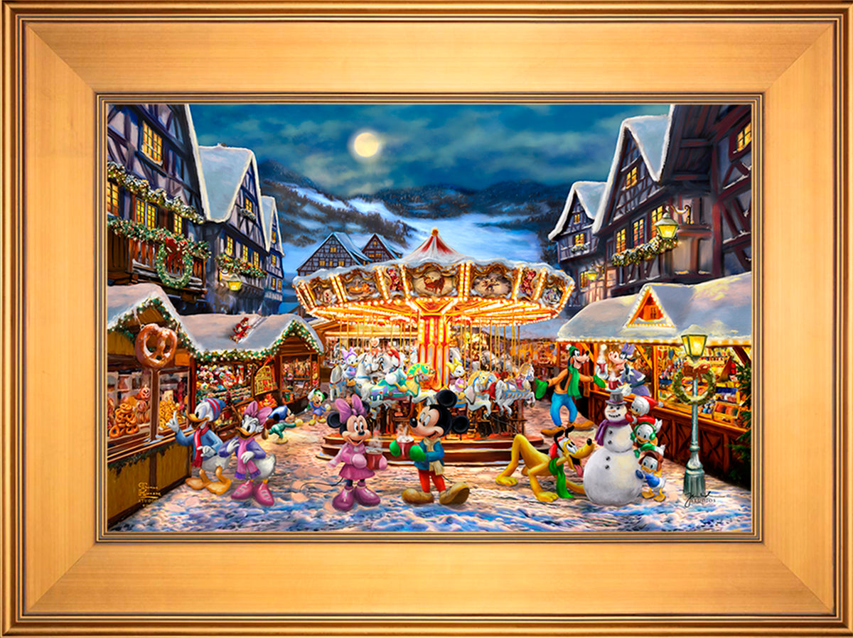 Disney Mickey and Minnie Christmas Market - Jewel Edition Art