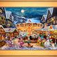 Disney Mickey and Minnie Christmas Market - Limited Edition Canvas