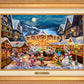 Disney Mickey and Minnie Christmas Market - Limited Edition Canvas