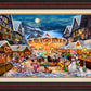 Disney Mickey and Minnie Christmas Market - Limited Edition Canvas